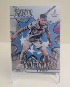 2022-23 TOPPS BESTE UEFA BENJAMIN SESKO PREISGEKRÖNTE FUSSBALLER #PF-12 FC SALZBURG - Bild 1 von 2