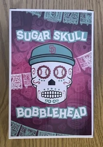 San Diego Padres City Connect Sugar Skull Mexican Heritage Bobblehead Sold Out - Picture 1 of 2