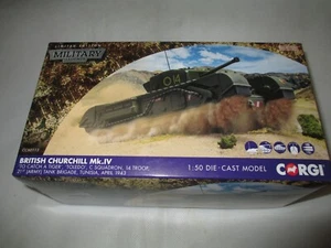 CORGI 1:50 CHURCHILL MK.IV TO CATCH A TIGER TOLEDO C SQN 14 TROOP 21ST ARMY 1943 - Picture 1 of 4
