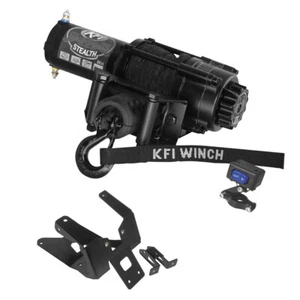 3500 lb KFI Assualt Winch Combo Kit (M2) For 2018-2019 Can-Am Renegade 1000R - Picture 1 of 4