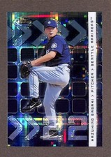 2002 Topps Finest X-Fractors #42 Kazuhiro Sasaki /299