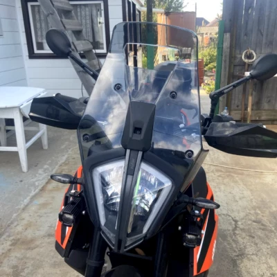 KTM 390 790 890 Adventure 2019-2022 Motorcycle Acrylic Rally Windshield Screen - Image 1 of 4
