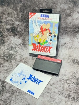 Master System ASTERIX Boxed & Complete PAL REGION FREE (Works in US) NEAR MINT - Image 1 of 3