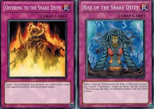 Offering to the snake Diety + Rise of the snake Diety + RYMP Mint set Yugioh - Imagen 1 de 1