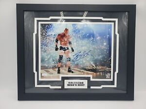 Bill Goldberg Signed Autographed Framed Pic 11x14 Photo JSA Authenticated WWE 