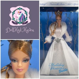 DollMod Maven🦄 Barbie 2003 Holiday Visions Winter Fantasy Special Ed Puppe * - Bild 1 von 5