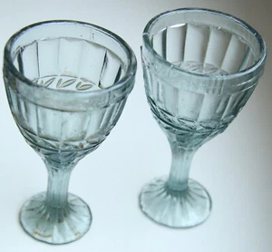 Paar Vintage Schnapsglas Lafitnik für Wodka - Bild 1 von 6