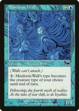FOIL Mistform Wall | MtG Magic Onslaught | English | Near Mint
