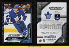 2016-17 Upper Deck Compendium Rookies Blue Mitch Marner #821 Rookie RC