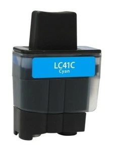 CARTUCHO DE TINTA CIAN BROTHER LC-41 (LC41C) (COMPATIBLE) - Imagen 1 de 1