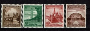 #266# III. Reich Mi. 665/68 ** - Bild 1 von 1
