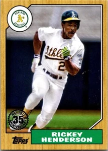 2022 Topps#T87-84Rickey Henderson - Picture 1 of 2