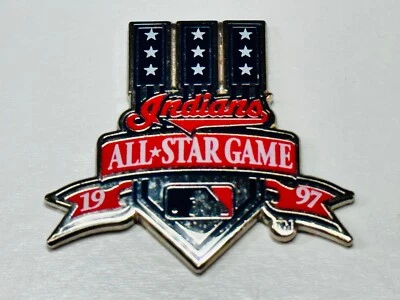 Cleveland Indians Pin Commemorative 1997 All Star Game Jacobs Field The Jake - Image 1 of 2