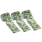 Camouflage Tape 2" X 5 Yards, 3 Pack Self Adhesive Camo Tape Wrap, Ruin