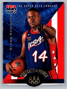 1996 Upper Deck USA Glenn Robinson #57 USA - Picture 1 of 2