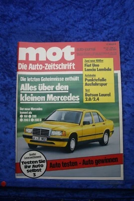 MOT 15/81 Mercedes 200E 200D Datsun Laurel Opel Commodore Voyage - Immagine 1 di 2