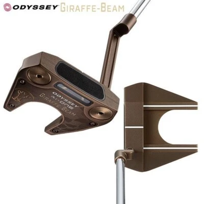 NEW Odyssey Ai-ONE GIRAFFE-BEAM #7 Putter 34in STROKE LAB 90 Steel Shaft Mallet - Image 1 of 4