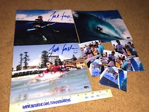 JACK FREESTONE SIGNED AUTOGRAPHED 8X10 PHOTOGRAPH SURFING SURF WSL-EXT PROOF COA - Picture 1 of 6