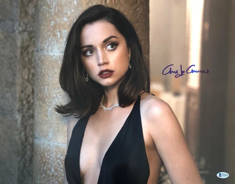 ANA DE ARMAS SIGNED AUTOGRAPH 16X20 PHOTO - JAMES BOND NO TIME TO DIE BECKETT 10 Cover