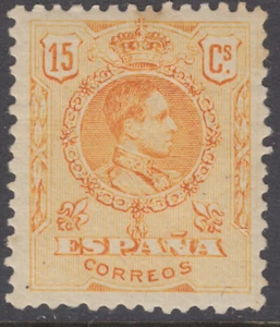 ESPAÑA ALFONSO XIII MEDALLON ** 271 - AÑO 1909 - MNH - Picture 1 of 1