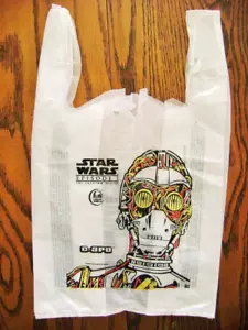 1999-Star Wars Episodio 1 "C-3PO"" (Sacchetto di plastica) Taco Bell - Foto 1 di 2