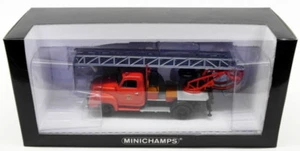Minichamps 1/43 Scale 439 051070 Opel Blitz 1,75t Drehleiter Feuerwehr Sinsheim - Imagen 1 de 2