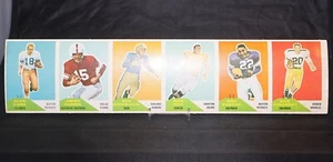 1960 Fleer Fußball 6 Karten STREIFEN (#10, 130, 70, 34, 94, 22) - Bild 1 von 2