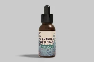 100% Bio Hibiskus alkoholfreie Tinktur. Hohe Potenz | Premiumqualität - Bild 1 von 2