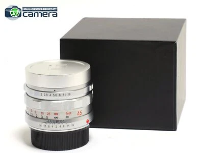 Funleader Contax G 45mm F/2 Lens Leica M Rangefinder Coupled Silver *BRAND NEW* - Image 1 of 4