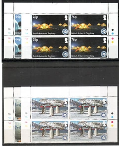 British Antarctic Terr 25th Anniv of Tour Operators set SG 691-94 MNH  bl of 4 - Picture 1 of 1