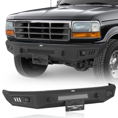 Front Bumper For Ford F150 F250 F350 Ford Bronco 1992 1993 1994 1995 1996 - Image 1 of 4