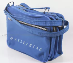 Bolso de hombro azul retro Hasselblad EX+ #HK7004X - Imagen 1 de 5