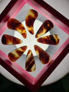 Extra Size Guzheng Nails, Natural Ocean Meterial, 温款 - Picture 1 of 2