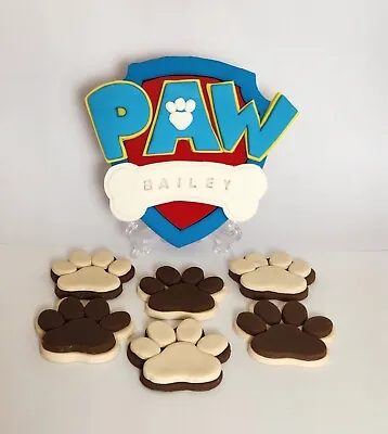 Edible, Fondant, Paw Patrol Inspired Cake Toppers. • 22$