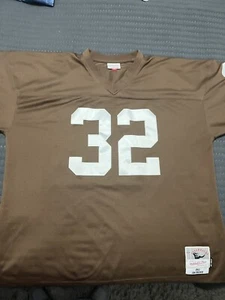 Mitchell & Ness NFL Cleveland Browns Jim Brown 1963 Legacy Jersey 3XL(56) NWOT - Picture 1 of 10