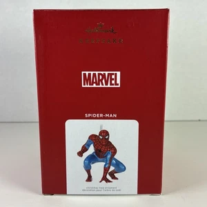 2021 Hallmark Andenken Spider-Man Weihnachtsschmuck massiv Metall - Bild 1 von 6