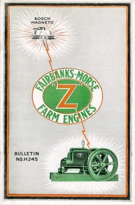 1919 FAIRBANKS-MORSE Z Engines Catalog – reprint in Full Color - Image 1 of 2
