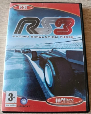 JEU DE PC - RS3 Racing Simulation Three - Ubisoft - CD-ROM FR - Photo 1/2