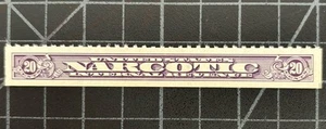 US Revenue - Narcotic - SC# RJA58B - MNH - Fresh - Premium Item - SCV - $250.00 - Picture 1 of 2
