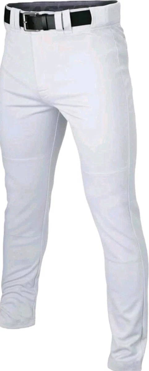Pantalon de baseball - Coupe Boot - Sans jambe élastique - Enfant (Blanc