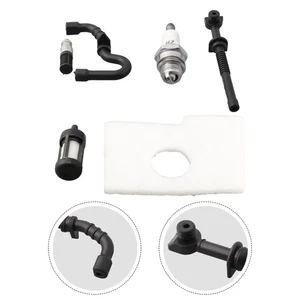 SERVICE KIT FOR STIHL 017 018/MS170 MS180 AIR FUEL OIL FILTER HOSE SPARK PLUG - Picture 1 of 12