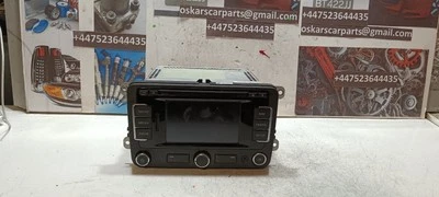 Seat Leon MK2 Altea Sat Nav Navigation Head Unit 5P0035191G - Image 1 of 4