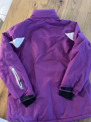 Neue Lila Skijacke Damen Gr. L - Bild 1 von 4