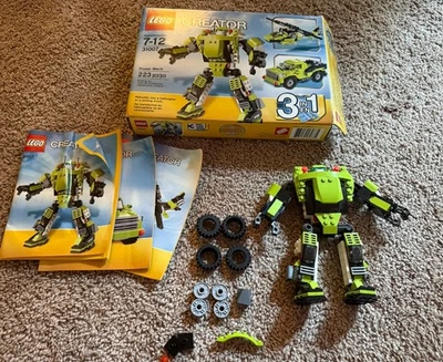 LEGO Creator 31007 Power Mech 3-in-1 Robot Helicopter Pickup Truck Vintage - Image 1 of 3