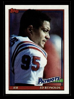 1991 Topps #611 Ed Reynolds (EX)(FTB) - Image 1 of 2