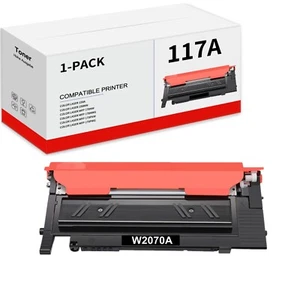 Black Toner Compatible for HP 117A Color Laser 150nw MFP 178nw 179fnw W2070A - Picture 1 of 1