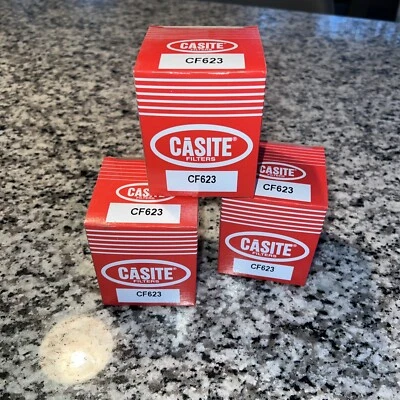 Hastings CF623 Lote de 3 filtros de aceite de motor nuevos para X2222 WPH48 VO88 V2222 V10060 Foto 1 de 4