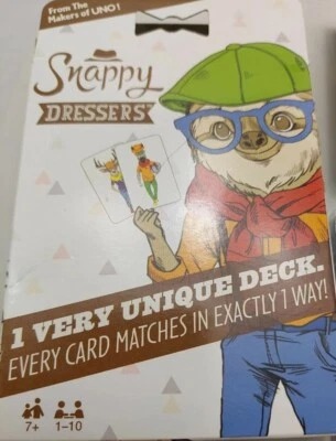 Mattel Games Snappy Dressers Card Game Panda - Image 1 of 4