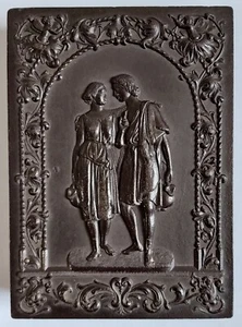 DIE ZWEI LIEBHABER GEHEN ZUM BRUNNEN SEHR SELTENER UNION KOFFER MIT 5 BILDERN - Bild 1 von 13