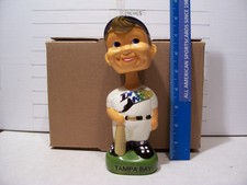 1996 TEI TWINS ENTERPRISE INC TAMPA BAY DEVIL RAYS BOY FACE BOBBLEHEAD EXCELLENT
